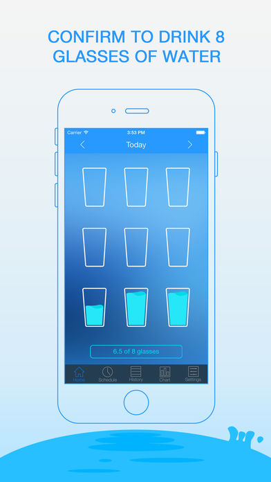 water drinking app