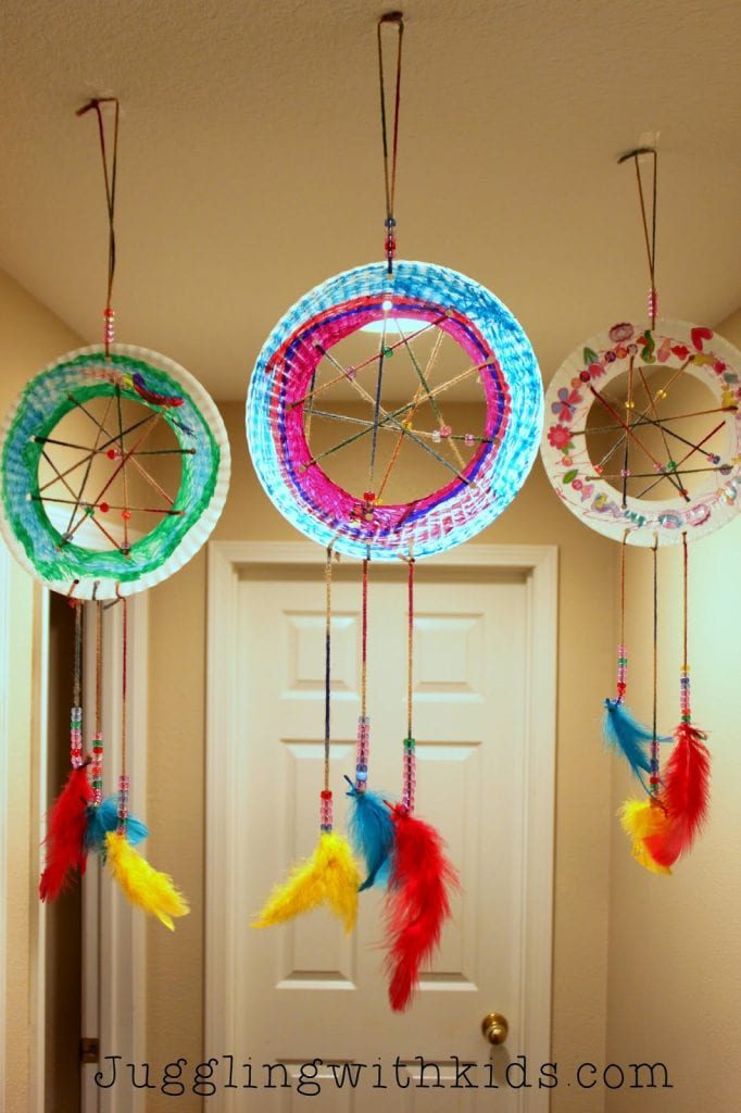 Dream Catcher - arts and crafts for kids