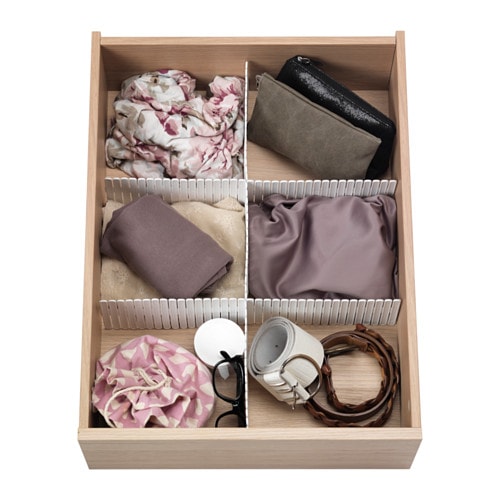 drawer divider - declutter your bedroom