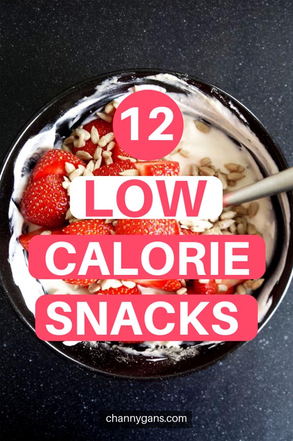 Sometimes it's really difficult to get through your day without having a snack. Here is a list of 12 low calorie snacks that won't ruin your diet.