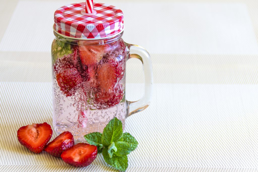 fruit infused water