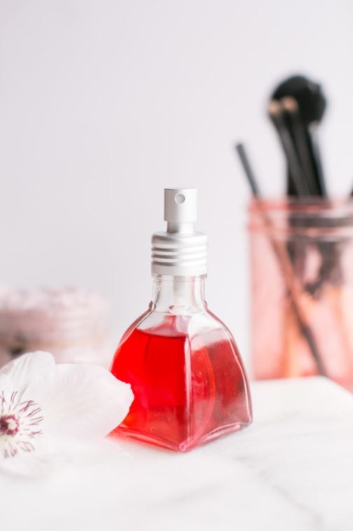 DIY facial toners - hibiscus vitamin C