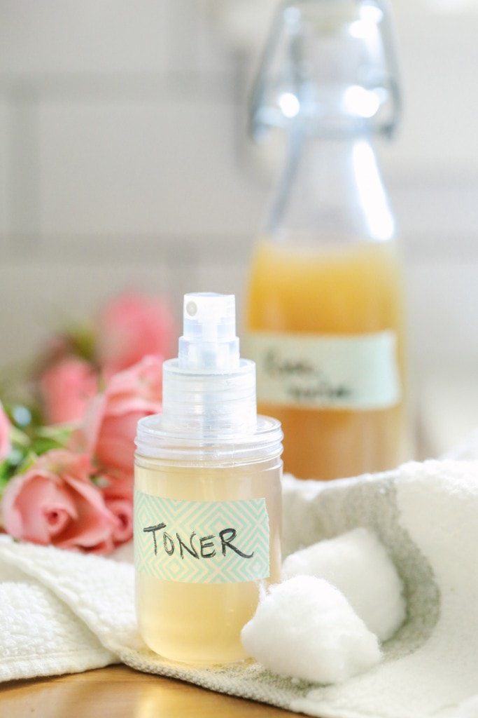 DIY Facial Toners - Rosewater