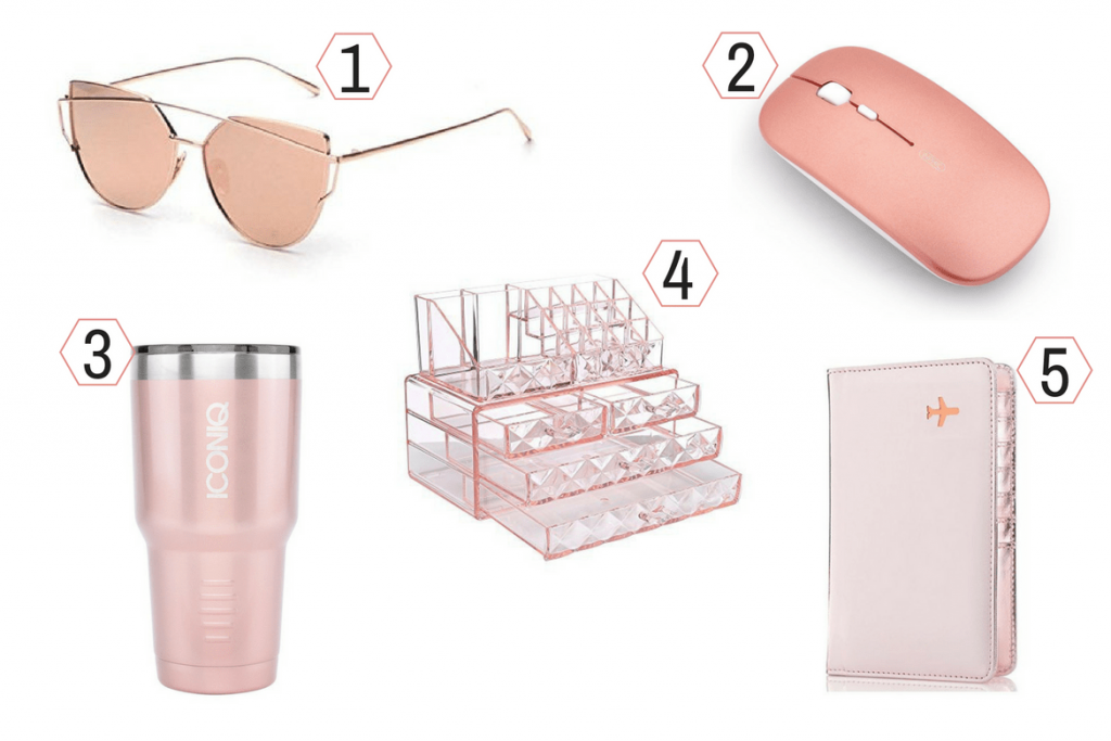 rose gold gift ideas 1