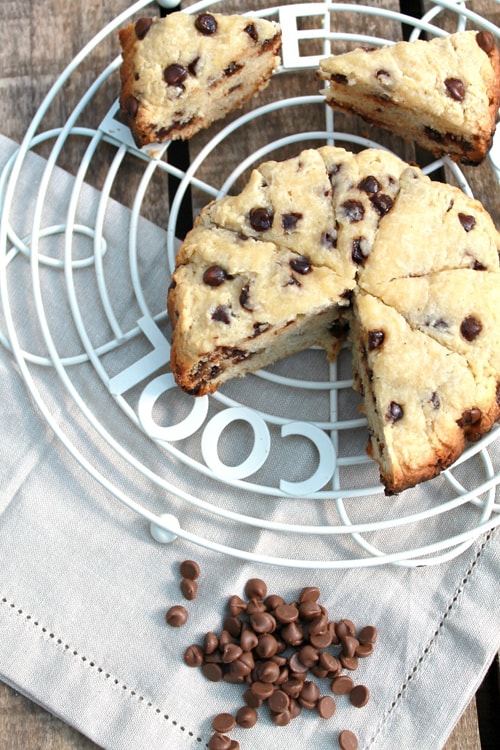 Easy Slow Cooker Desserts - Chocolate Chip Scone