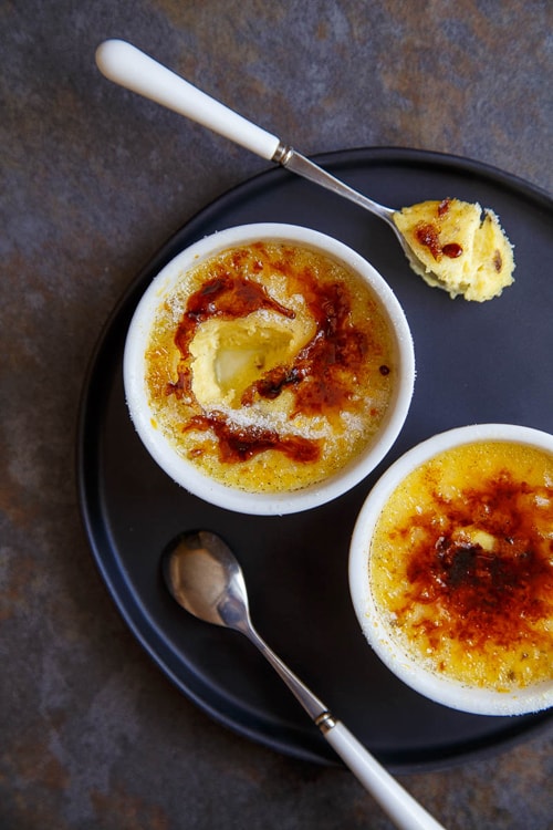 Easy Slow Cooker Desserts - Creme Brulee