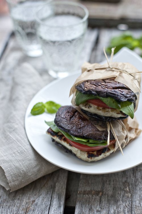 Low Carb Diet Recipes - Mushroom Burger