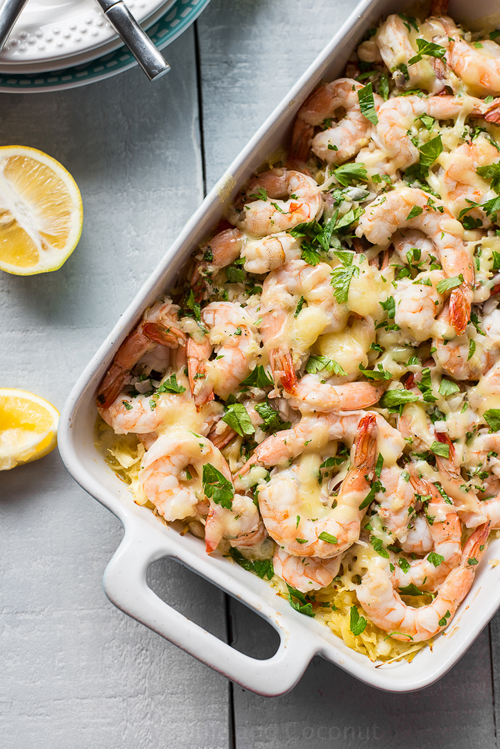 Low Carb Diet Recipes - Shrimp Scampi