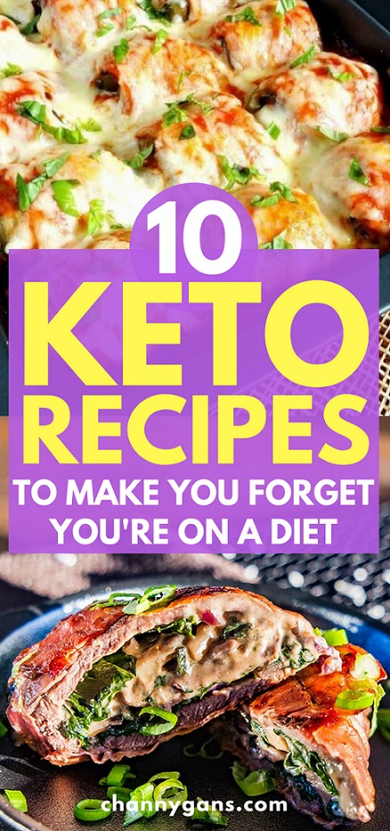 Awesome keto recipes you NEED to try! These keto recipes are absolutely delicious! #keto #ketorecipes #ketosis