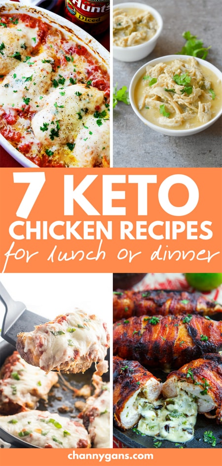 7 Keto Chicken Recipes - Delicious Keto Recipes for Lunch or Dinner