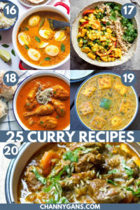 These 25 delicious curry recipes are perfect if you are looking for a hearty homemade meal!