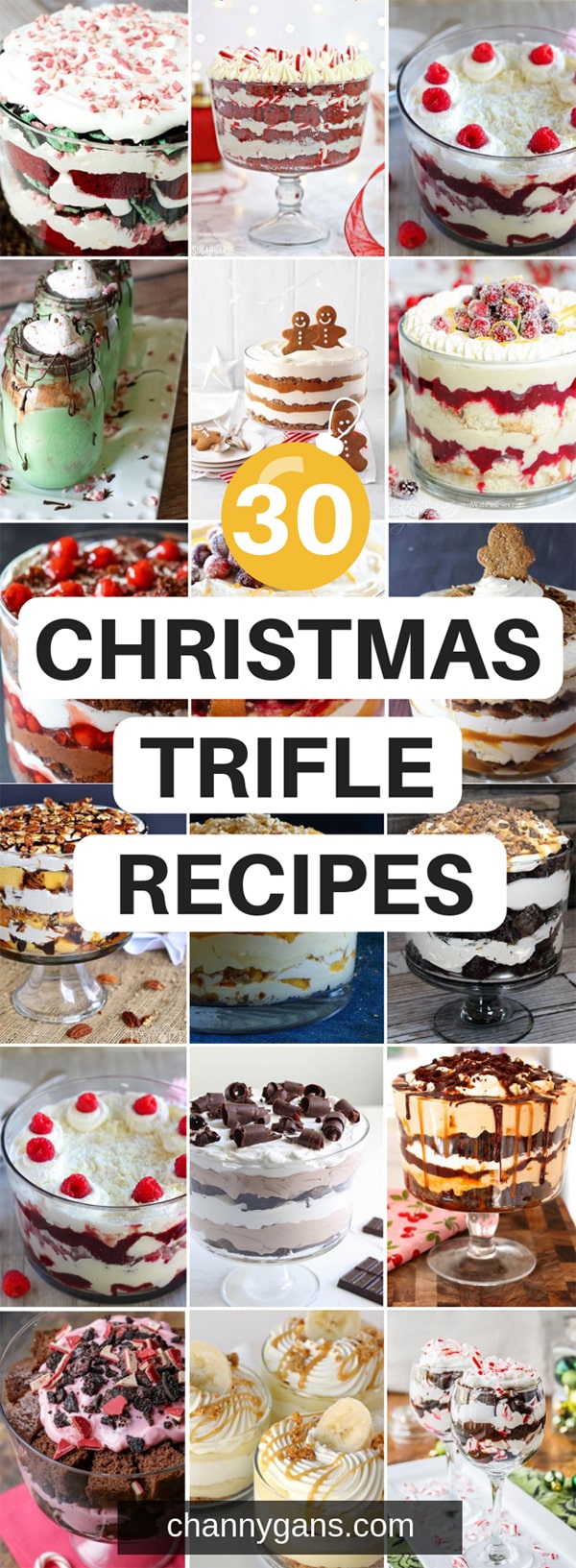 30 Christmas Trifle Recipes