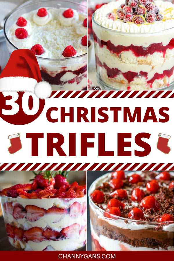 Impress family and friends this Christmas and try some of these delicious 30 Christmas trifle recipes this holiday season!