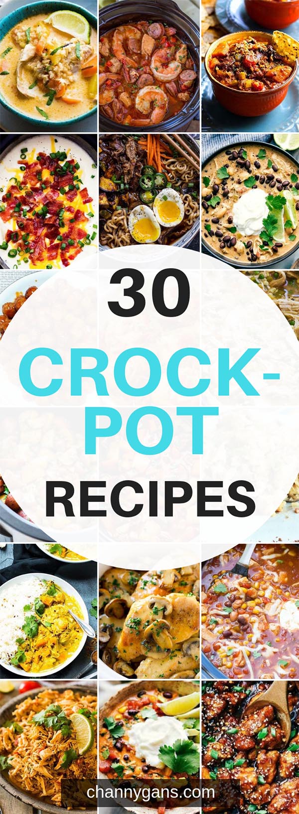 30 Crockpot Recipes