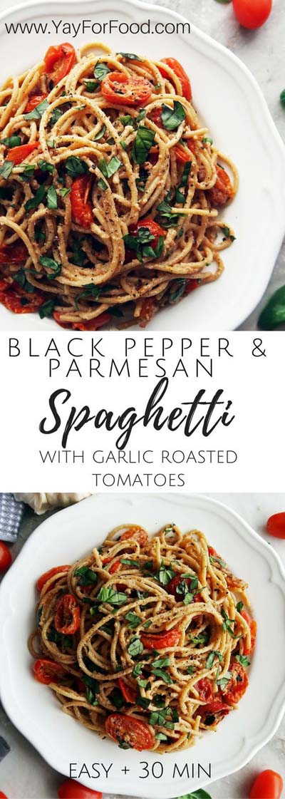 25 Pasta Recipes: Black Pepper & Parmesan Spaghetti