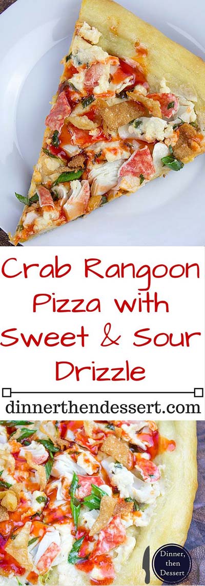 35 Homemade Pizza Recipes: Crab Rangoon Pizza