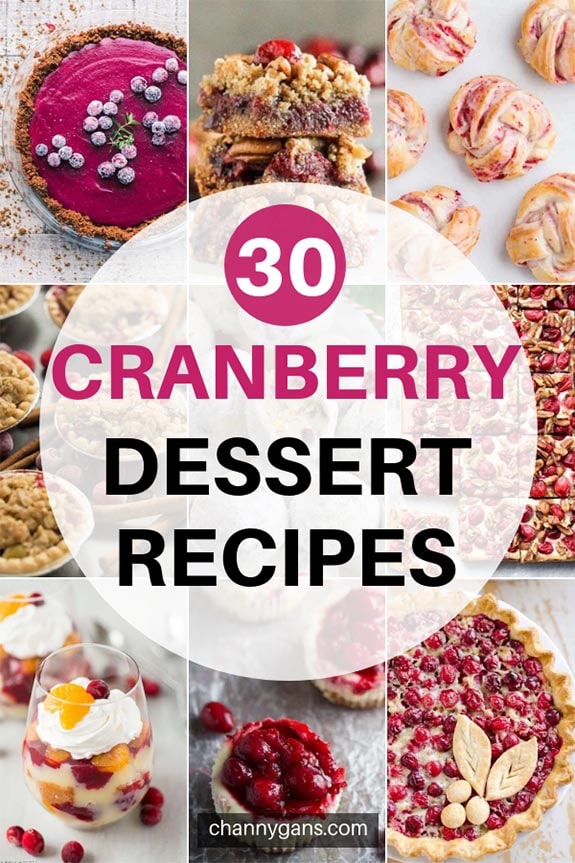 Make the most of the holiday season by trying some of these cranberry dessert recipes! They are perfect for an after dinner treat.