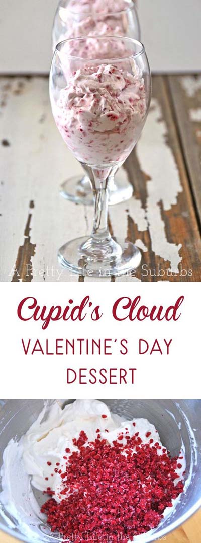 45 Valentines Desserts: Cupid’s Cloud