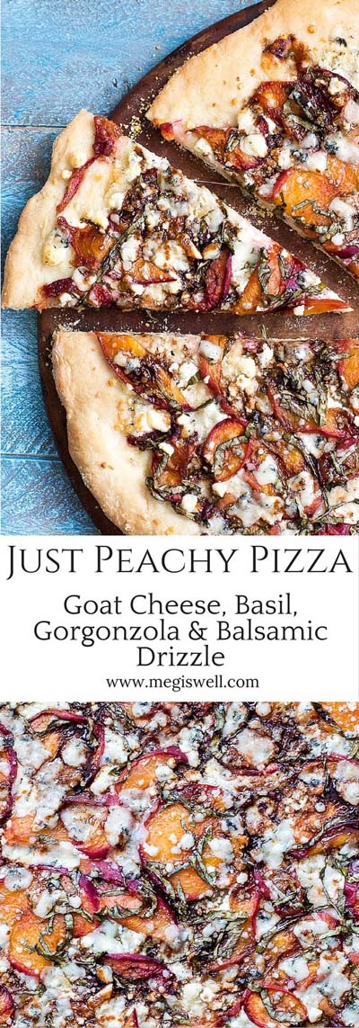 35 Homemade Pizza Recipes: Just Peachy Pizza