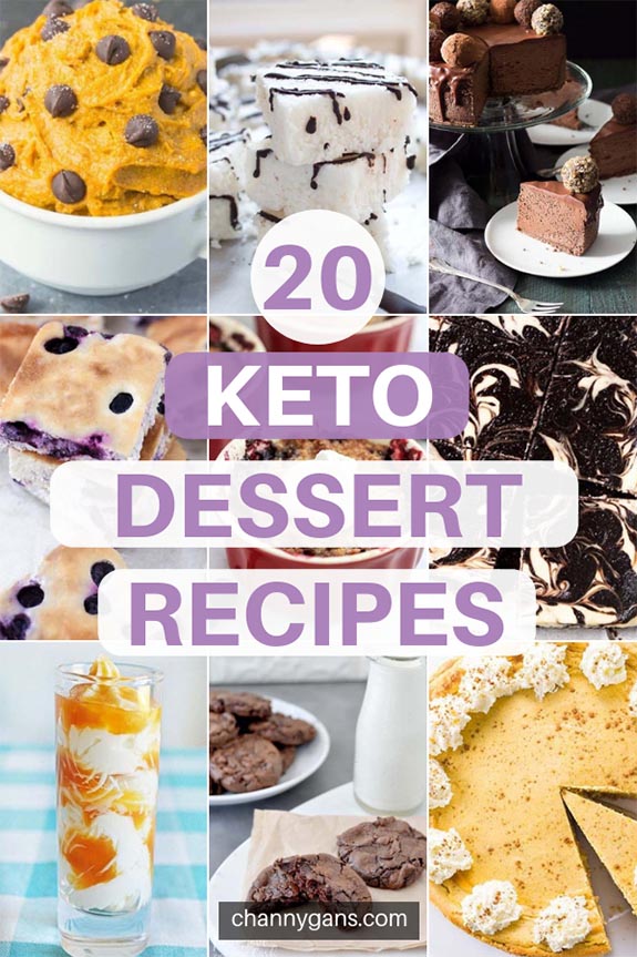There is no need to give up desserts on a ketogenic diet. These keto dessert recipes are perfect if you are craving something sweet.