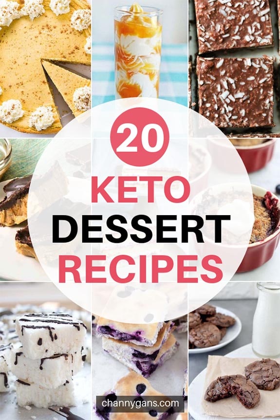 There is no need to give up desserts on a ketogenic diet. These keto dessert recipes are perfect if you are craving something sweet.