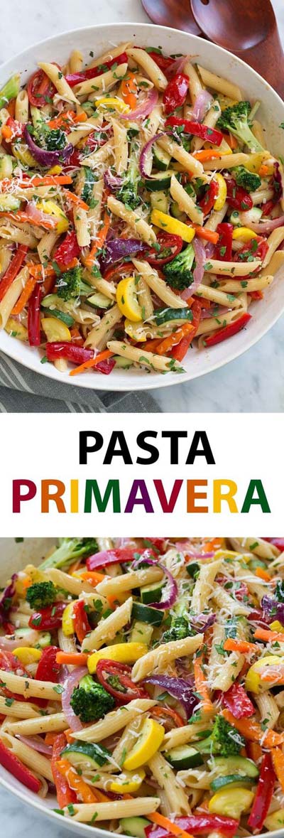 25 Pasta Recipes: Pasta Primavera