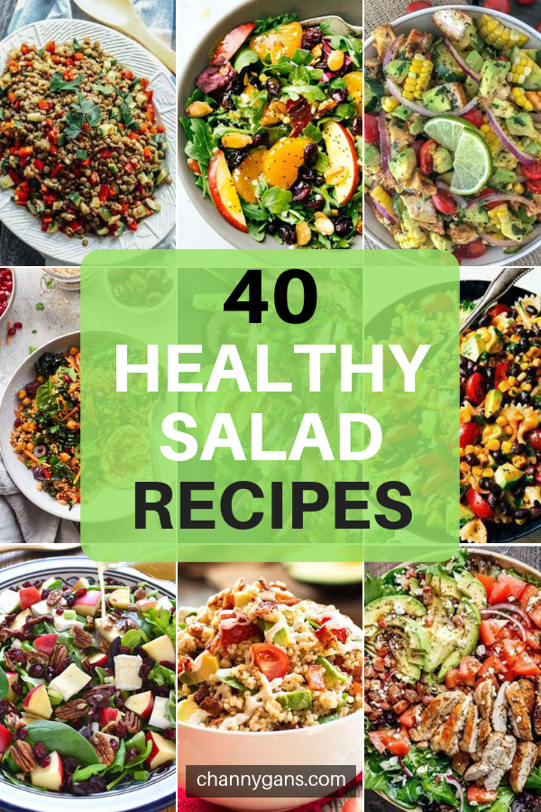 40 Healthy Salad Recipes