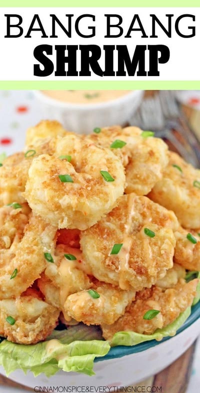 25 Super Bowl Snacks: Bang Bang Shrimp