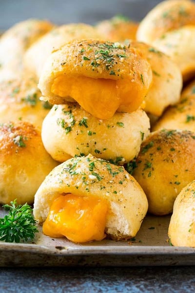 25 Super Bowl Snacks: Cheese Bombs With Garlic Butter