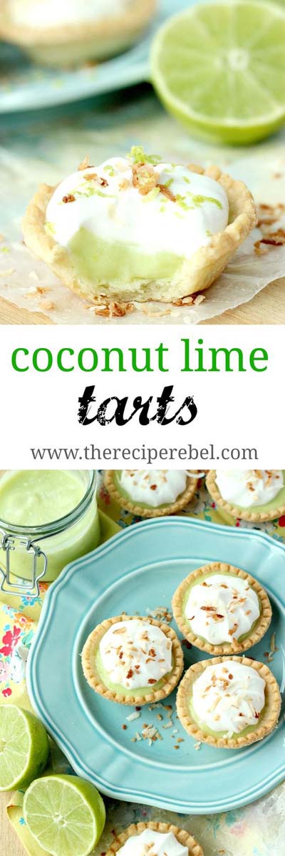 20 Tasty Tart Recipes: Coconut Lime Tarts