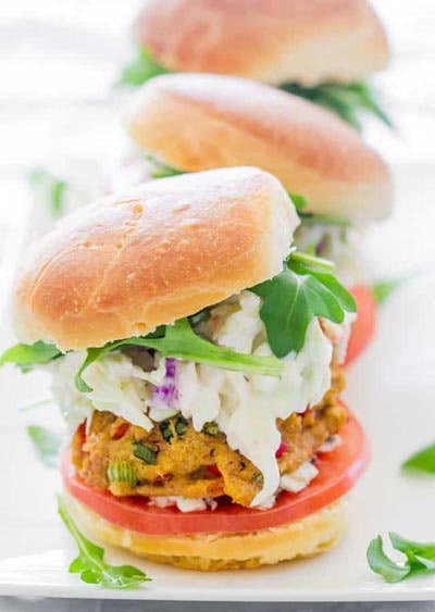 20 Slider Recipes: Crab Cake Sliders