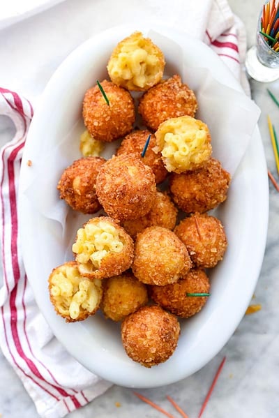 25 Super Bowl Snacks: Fried Mac And Cheese Balls