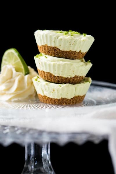 20 Keto Desserts: No-Bake Key Lime Cheesecake-For-1