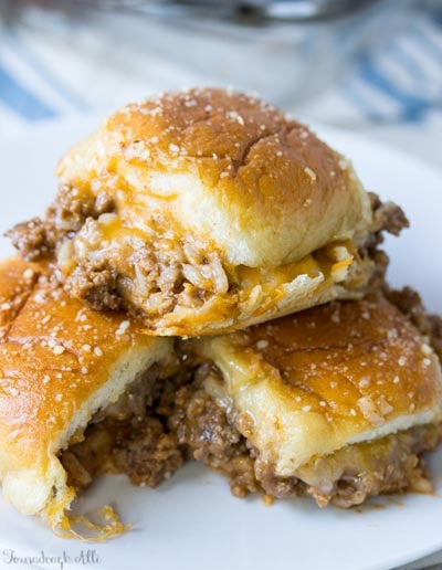 20 Slider Recipes: Old Fashioned Sloppy Joe Sliders