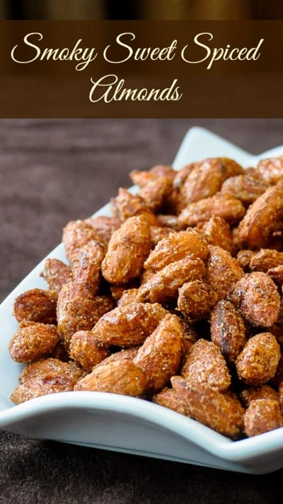 25 Super Bowl Snacks: Smoky Sweet Spiced Almonds
