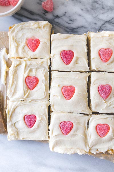 40 Valentine's Day Cookies: Sugar Cookie Bars
