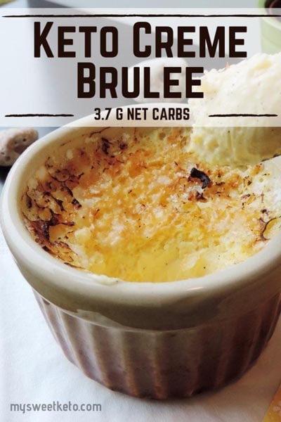 20 Keto Desserts: Ultimate Keto Crème Brûlée