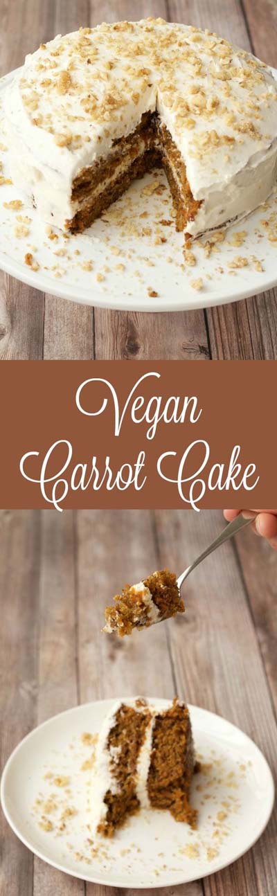 20 Vegan Cake Recipes: Vegan Carrot Cake