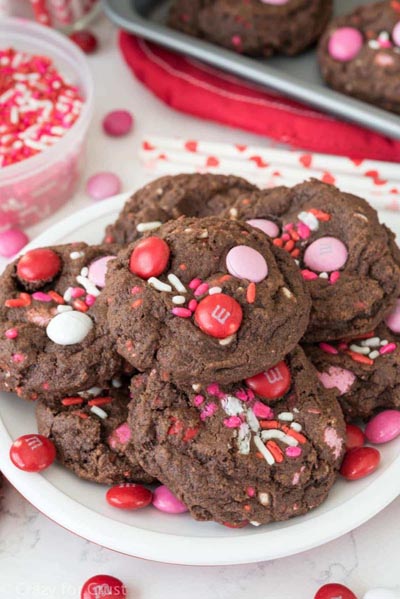 40 Valentine's Day Cookies: Very Valentine Pudding Cookies