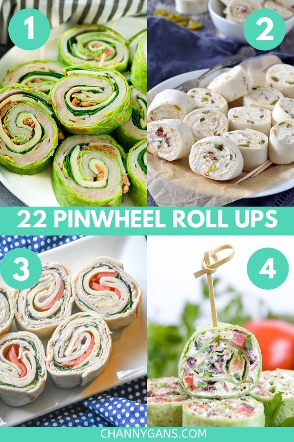 Appetizers and finger foods are great to have on game day or for a party. Try some of these 22 pinwheel roll ups as an appetizer or snack for your next game day party.