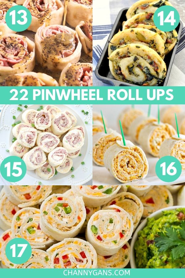 22 Pinwheel Roll Ups Perfect For Game Day