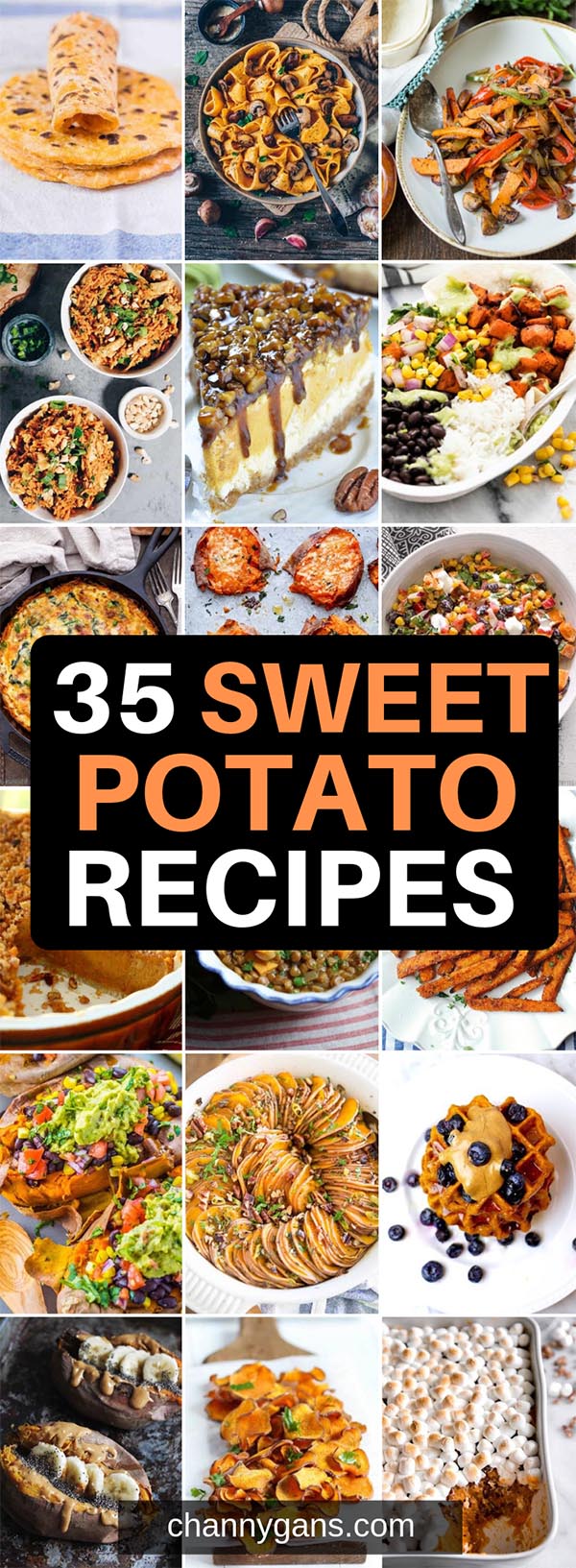 Sweet potatoes are so versatile, you can have them for breakfast, lunch or dinner and even dessert! Enjoy these 35 delectable sweet potato recipes.