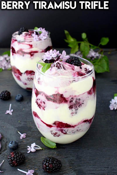 20 Fruit Recipes: Berry Tiramisu Trifle