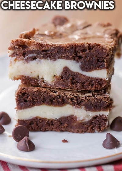 50 Brownie Recipes: Cheesecake Brownies