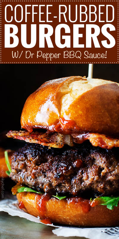 21 Burger Recipes: Coffee Rubbed Burgers