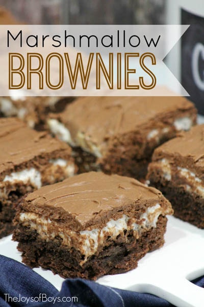 50 Brownie Recipes: Delicious Marshmallow Brownies