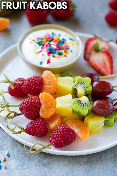 20 Fruit Recipes: Fruit Kabobs