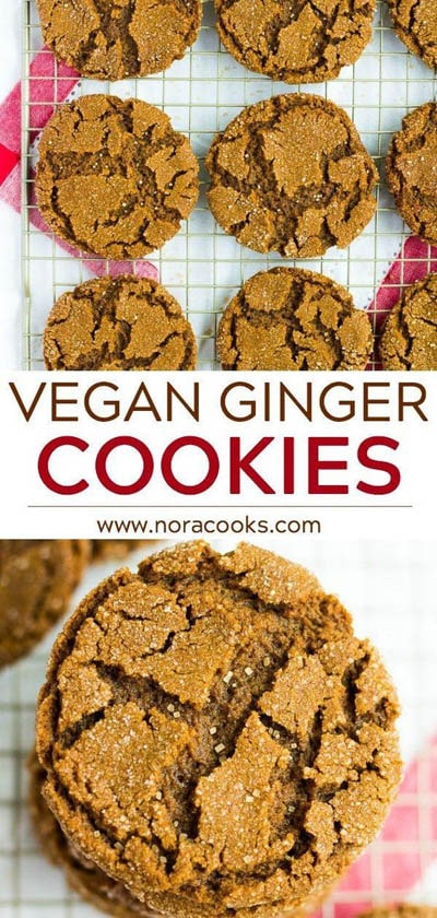 30 Vegan Cookie Recipes: Ginger Cookies