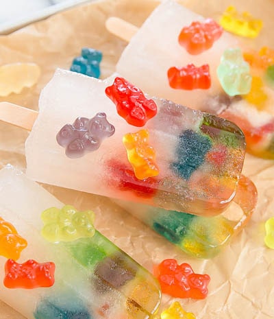 50 Popsicle Recipes: Gummy Bear Coconut Ice Pops