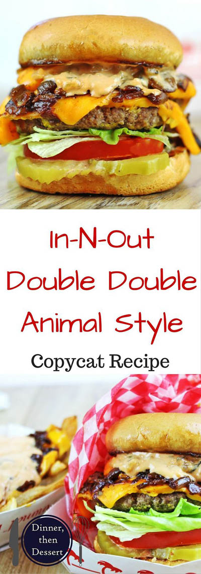 21 Burger Recipes: In-n-out Double Double – Animal Style